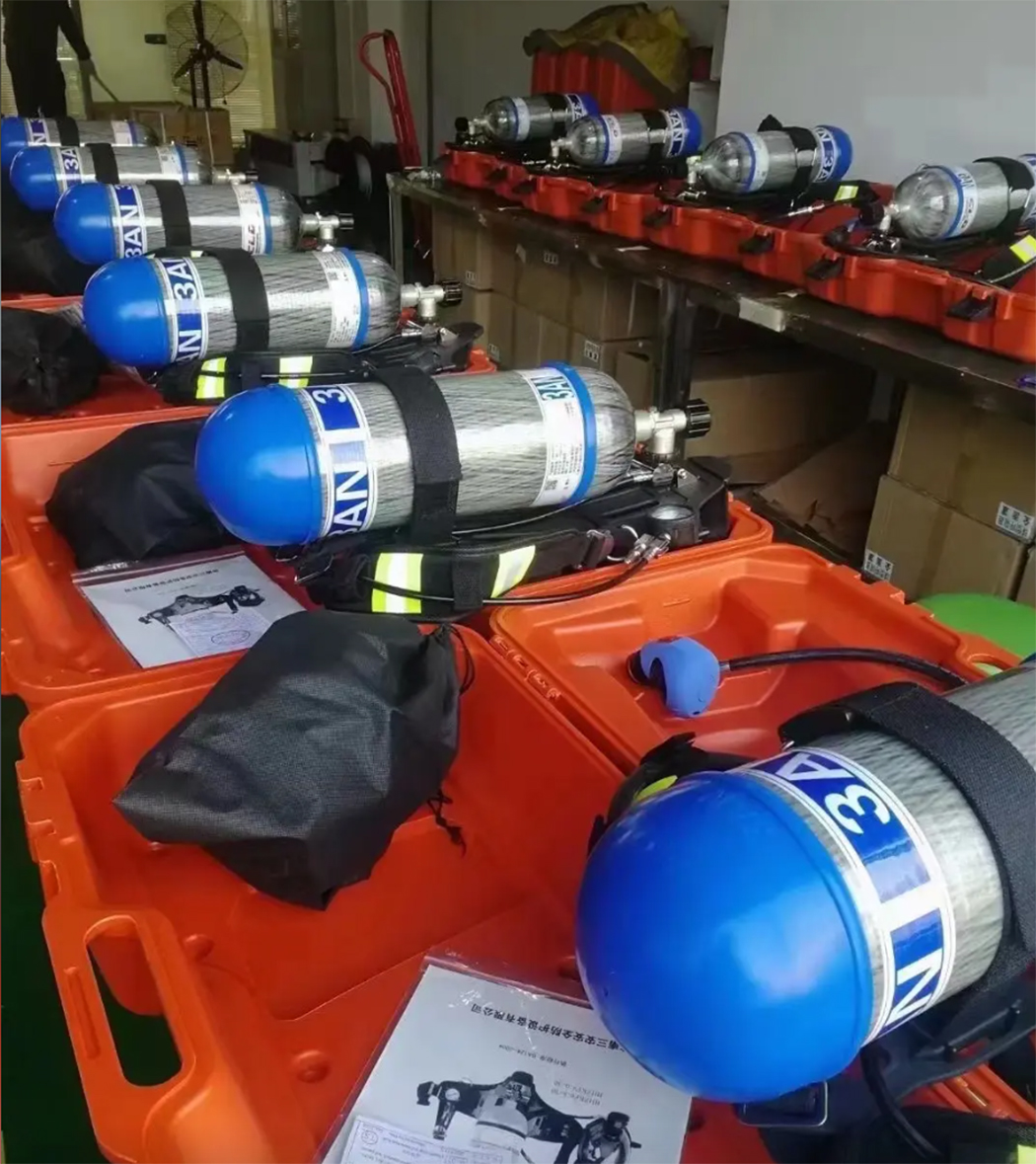 恒泰RHZK6.8-C空气呼吸器成品实拍 恒泰RHZK6.8-C空气呼吸器成品实拍