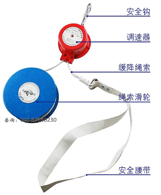 缓降器组成