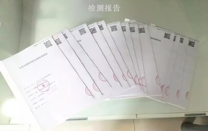 消防年度检测报告
