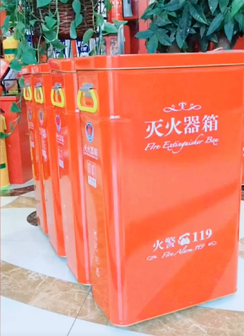 新型灭火器箱产品实拍