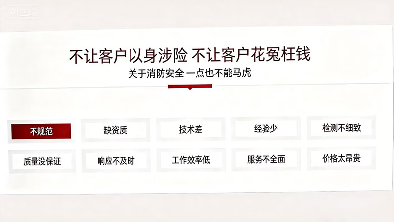 我们的维保优势