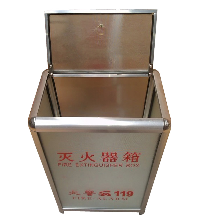 铝合金灭火器箱-玻璃