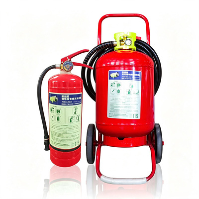 北京推车式锂电池灭火器（MS/AELi25/45L）全规格现货选型