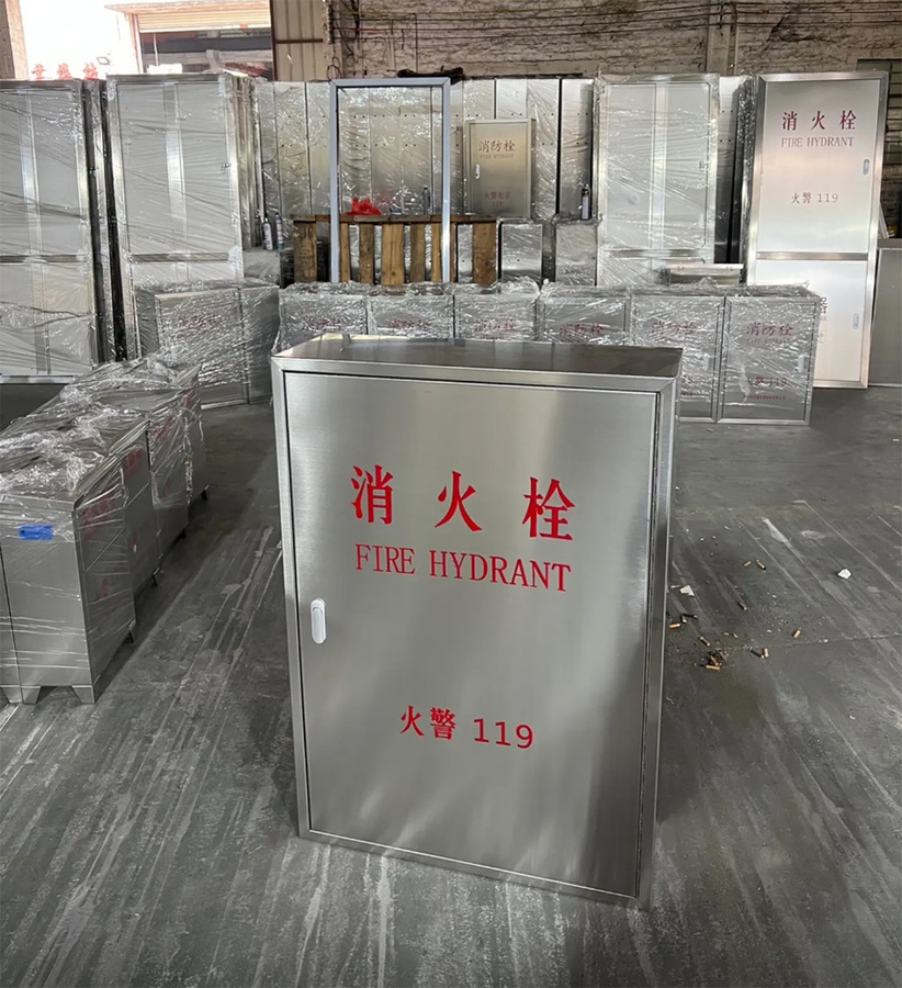 不锈钢消防箱成品