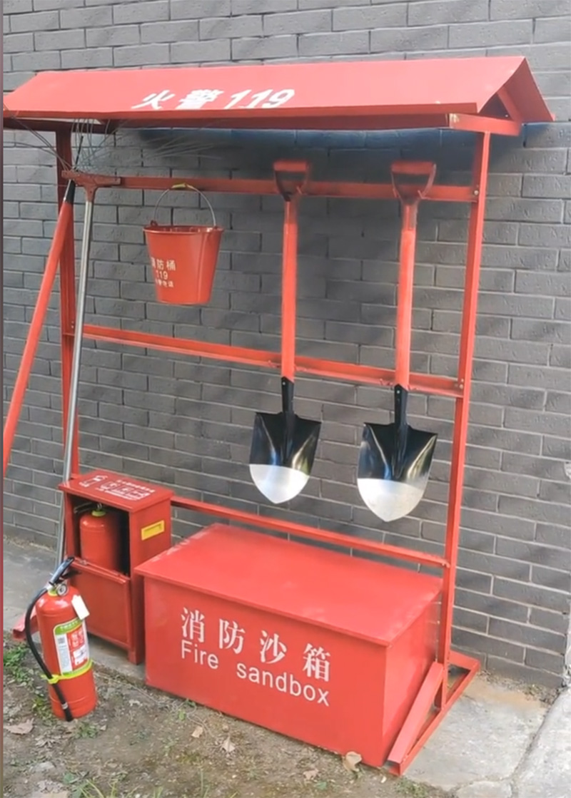 应用中的单排消防架 应用中的单排消防架