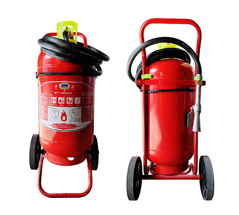 35kg推车式干粉灭火器