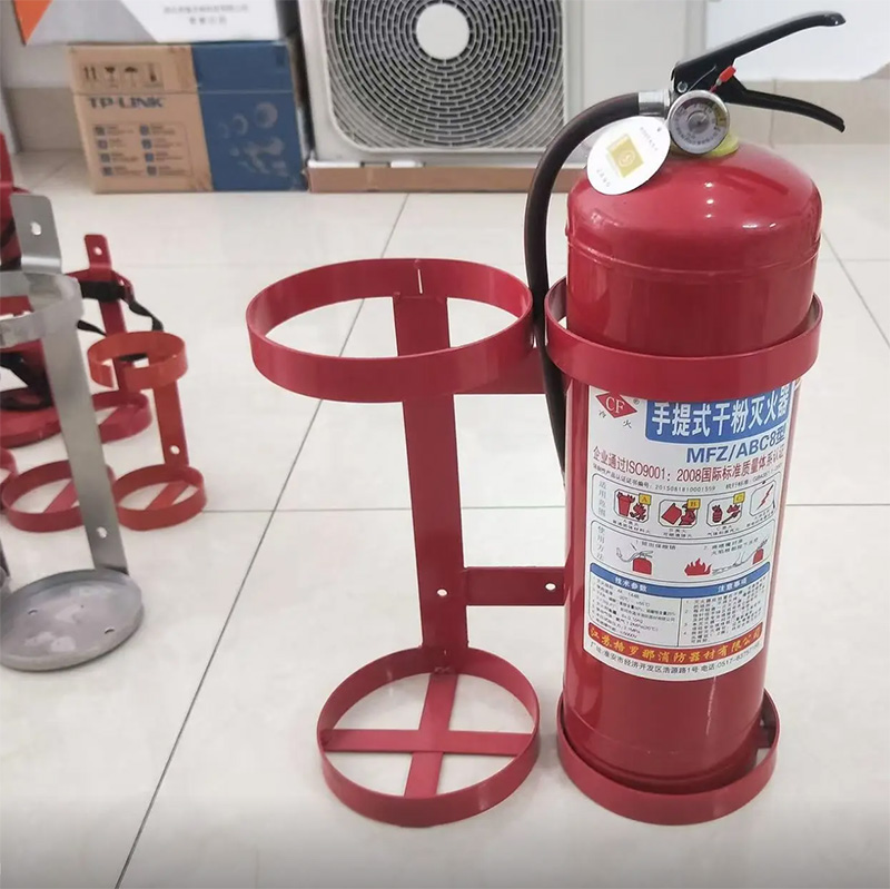 灭火器架实拍效果 灭火器架实拍效果